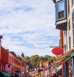 Shops along Main Street, Galena