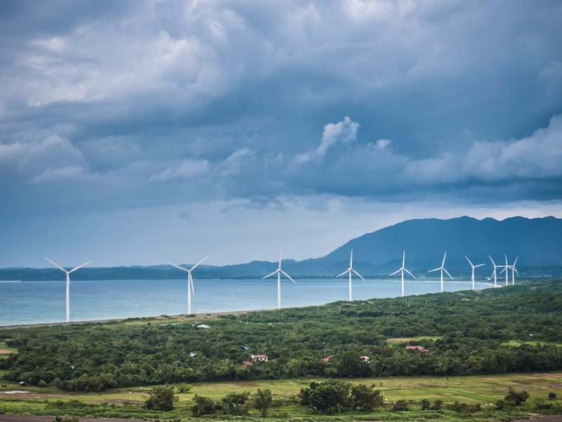 Windmills of Bangui Ilocos Norte Philippines