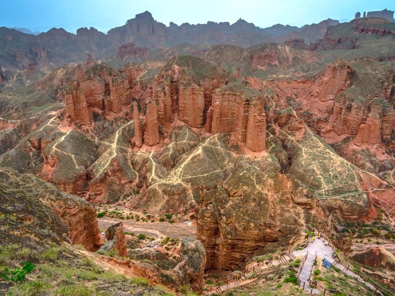 Zhangye Danxia National Geological Park 