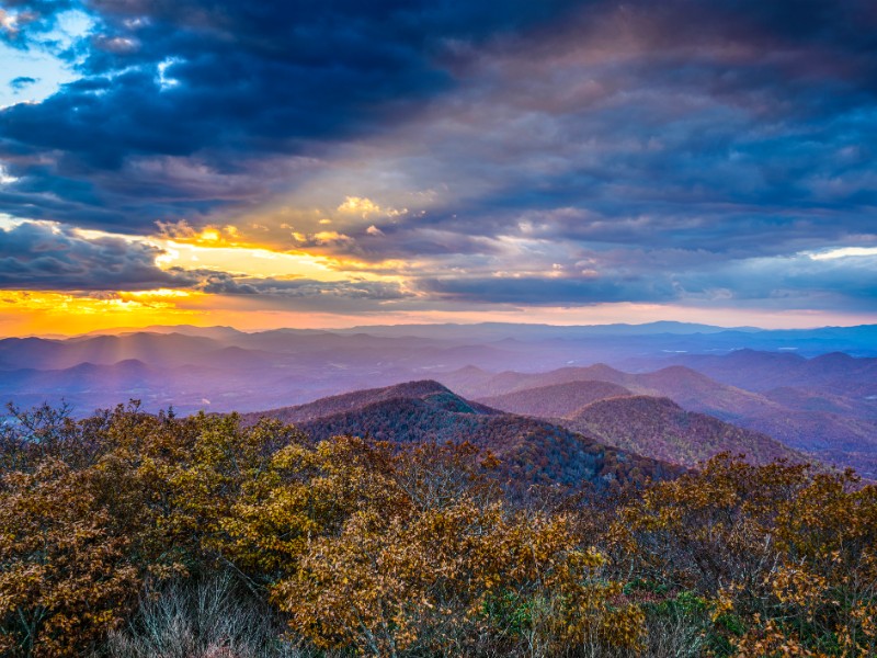 Blue Ridge Mountains in Georgia