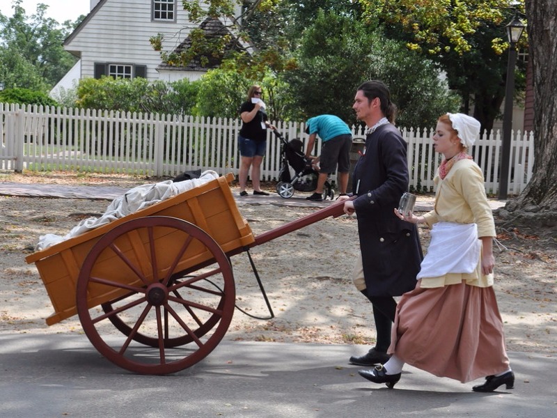 Colonial Williamsburg in Virginia