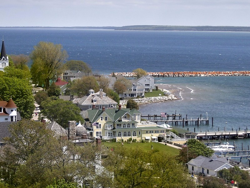 View of Mackinac Island