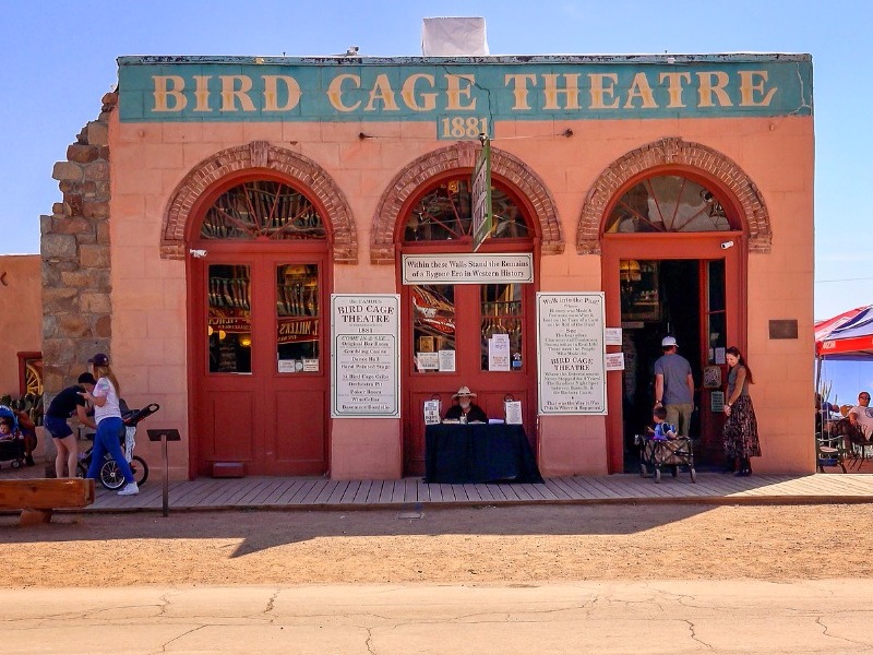 Bird Cage Theatre in Tombstone