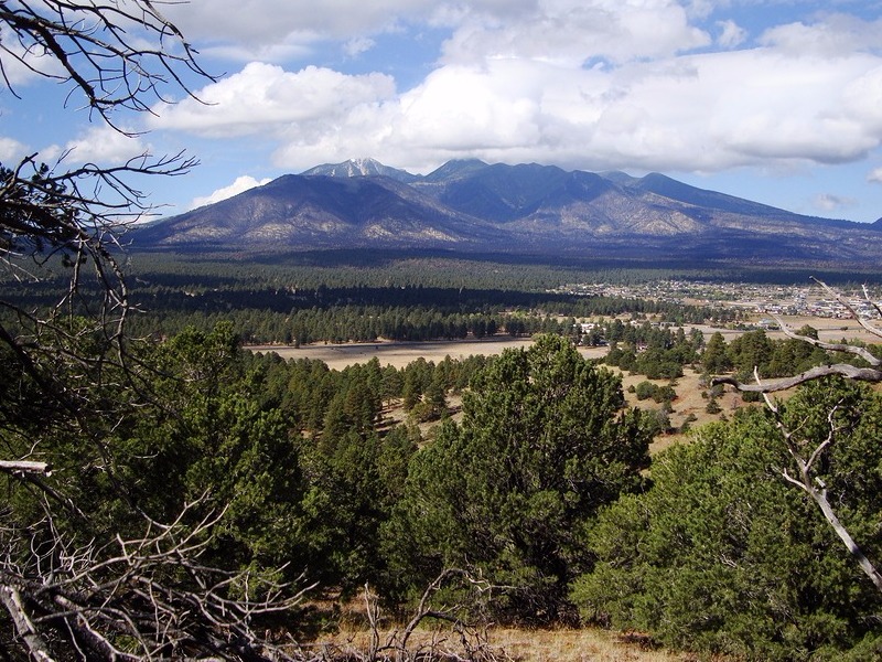 San Francisco Peaks outside Flagstaff