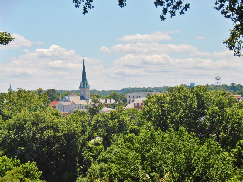 Fredericksburg, VA skyline