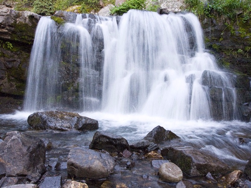 waterfall near Crested Butte