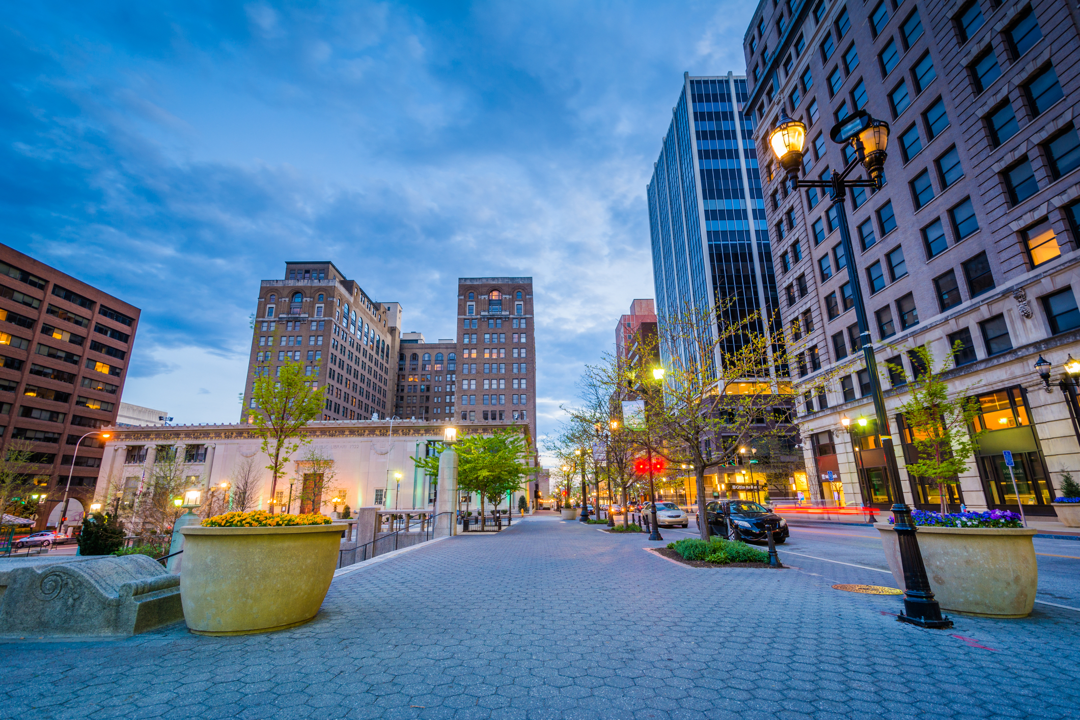 Rodney Square in Wilmington, Delaware.