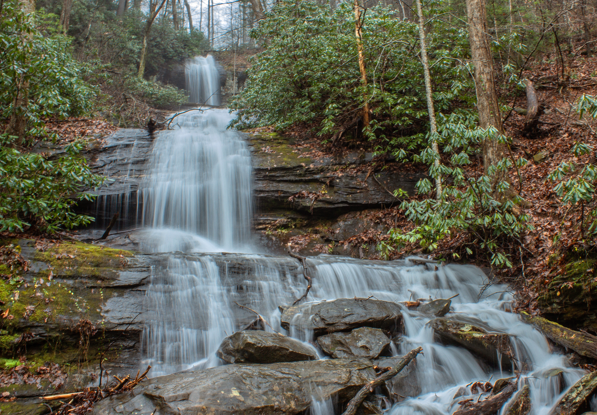 Upper DeSoto Falls, Lumpkin County, Georgia