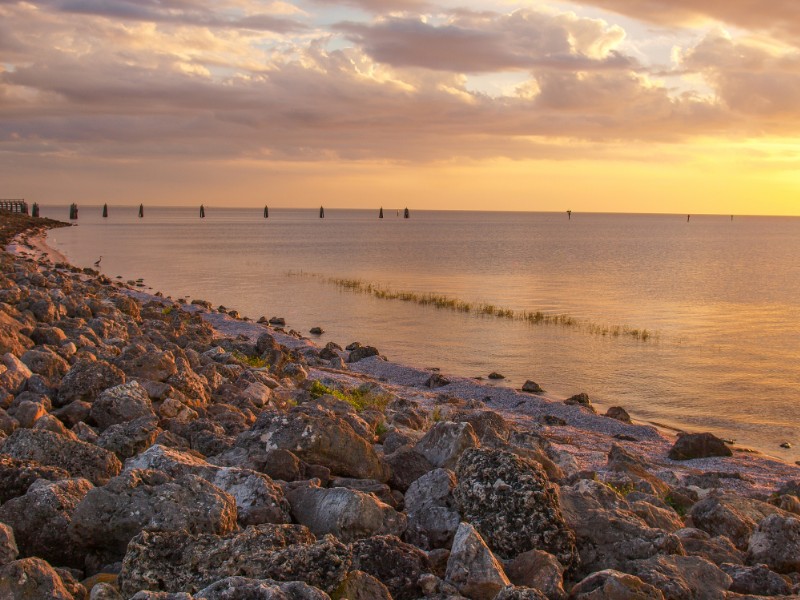 Sunset at Lake Okeechobee