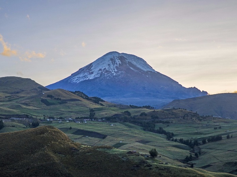 Chimborazo volcano, Ecuador