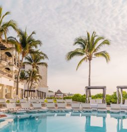 outdoor pool at Hilton Playa del Carmen