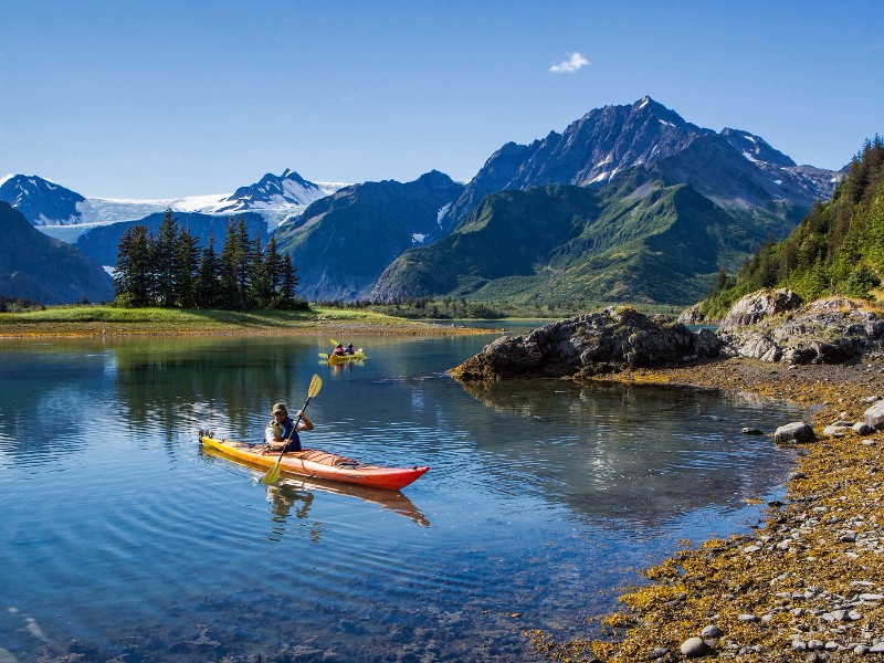 Pedersen Lagoon, Kenai Fjords Glacier Lodge