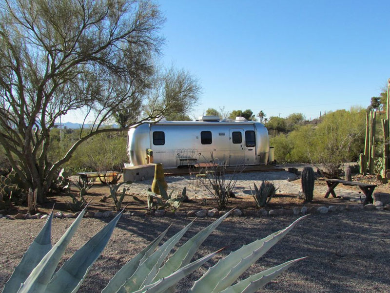 Airstream Trailer Near Tucson