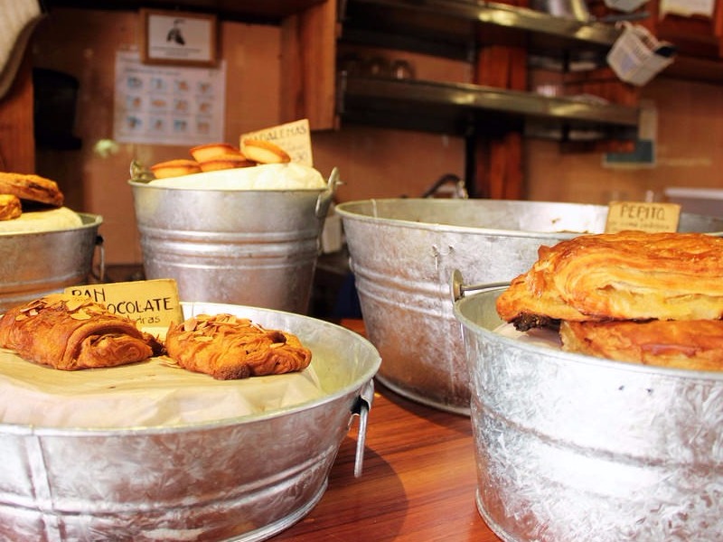 Chocolate pastries in San Cristobal, Mexico