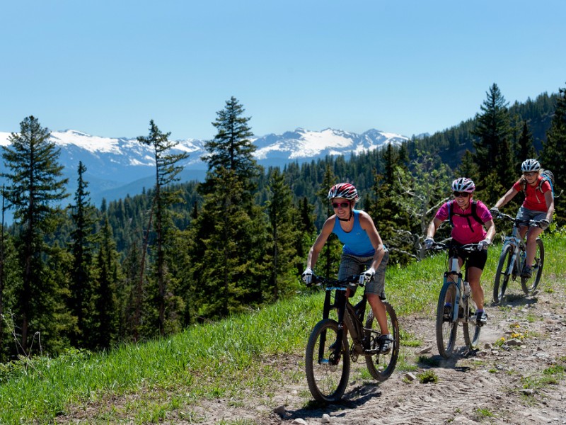 mountain biking in Aspen