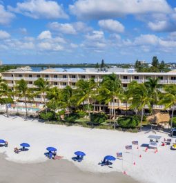 aerial view of the beachfront Best Western Plus Beach Resort