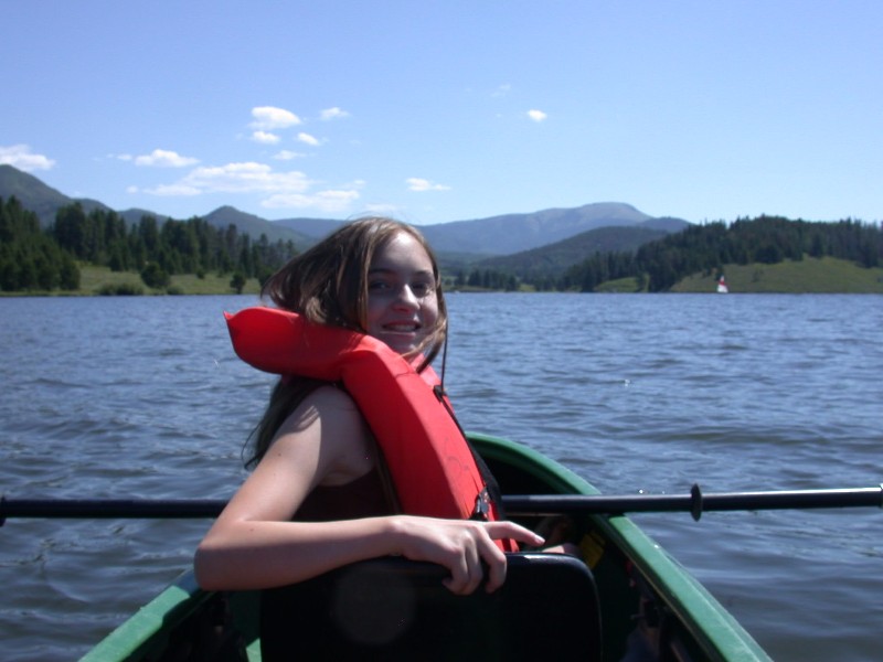 Kayaking on Steamboat Lake