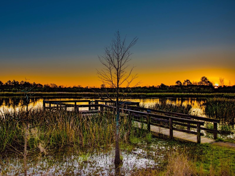 Sunset at Phinizy Swamp Nature Park