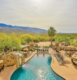 aerial view of Tanque Verde Ranch