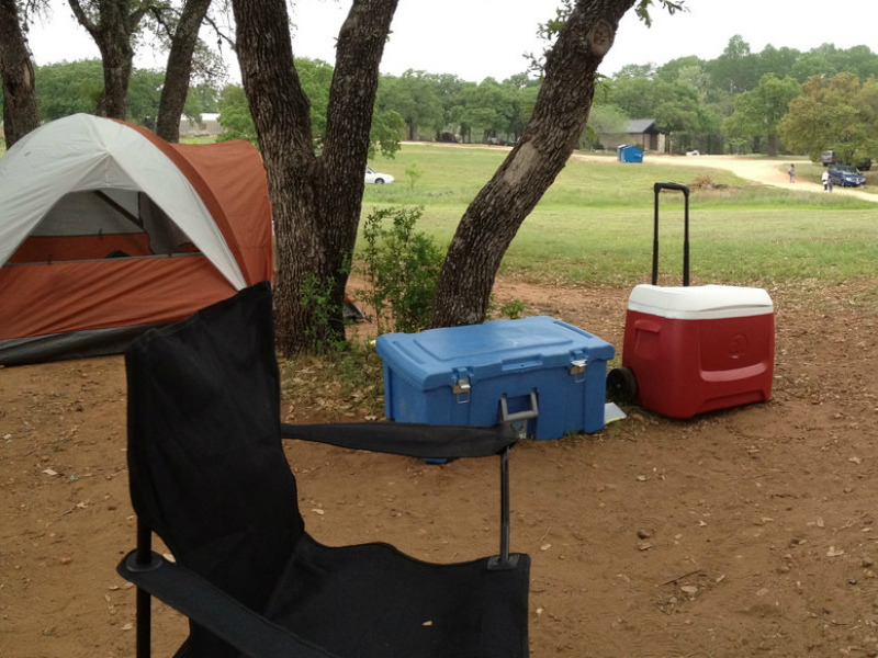 Camping at Krause Springs