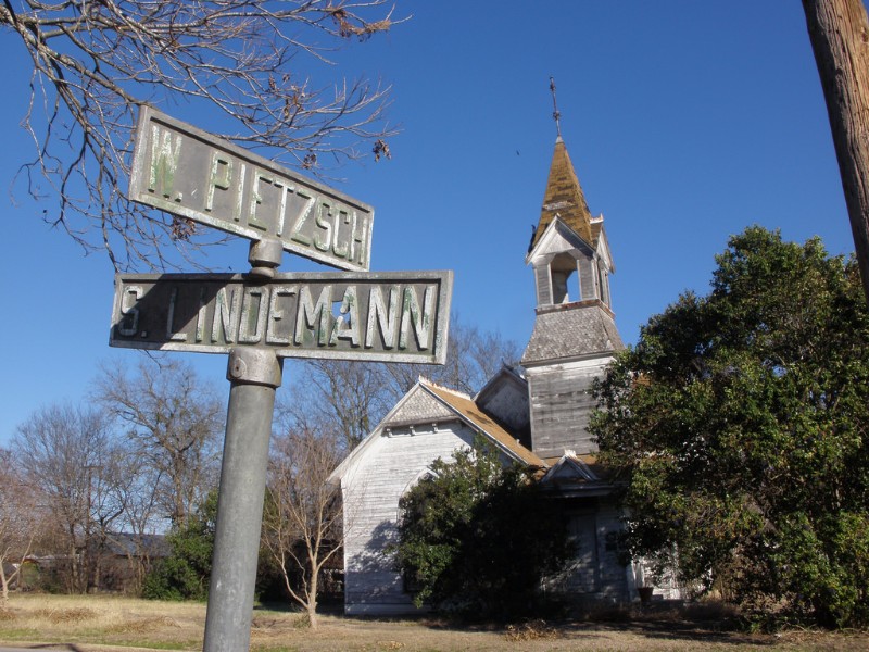 First Presbyterian Church of Bartlett, Texas, built 1899