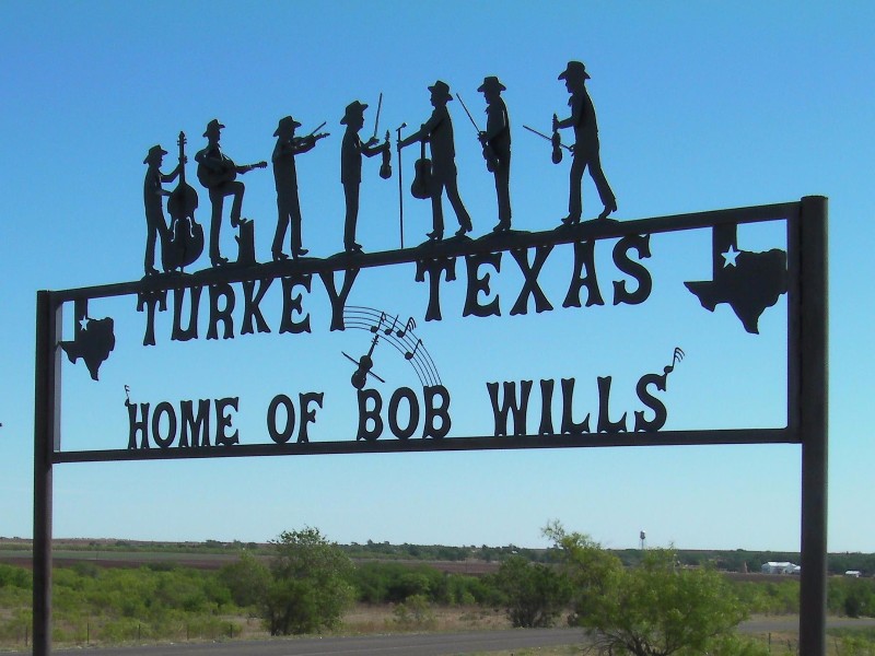 Sign in Turkey, Texas