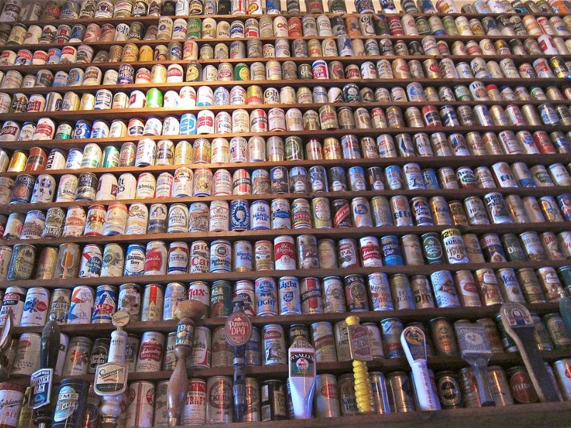 Beer wall at Brewmasters Craft Beer Festival