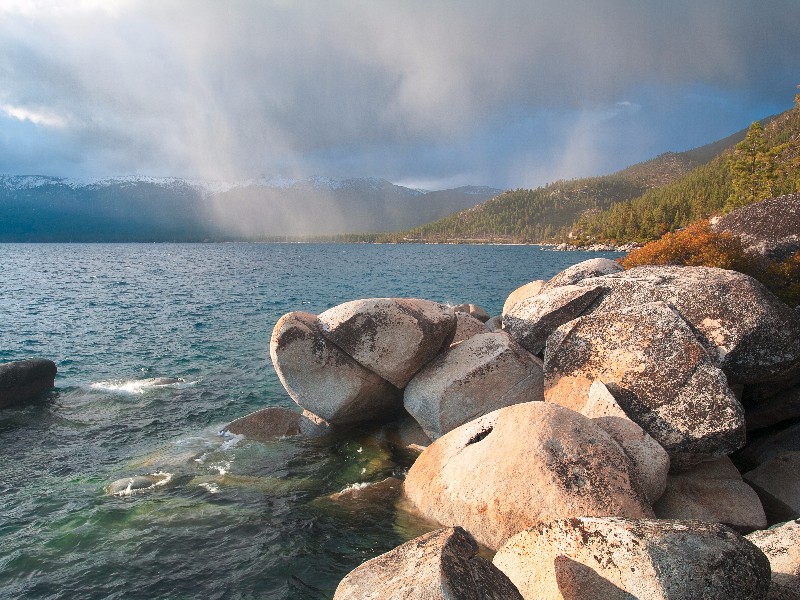 Lake Tahoe in autumn