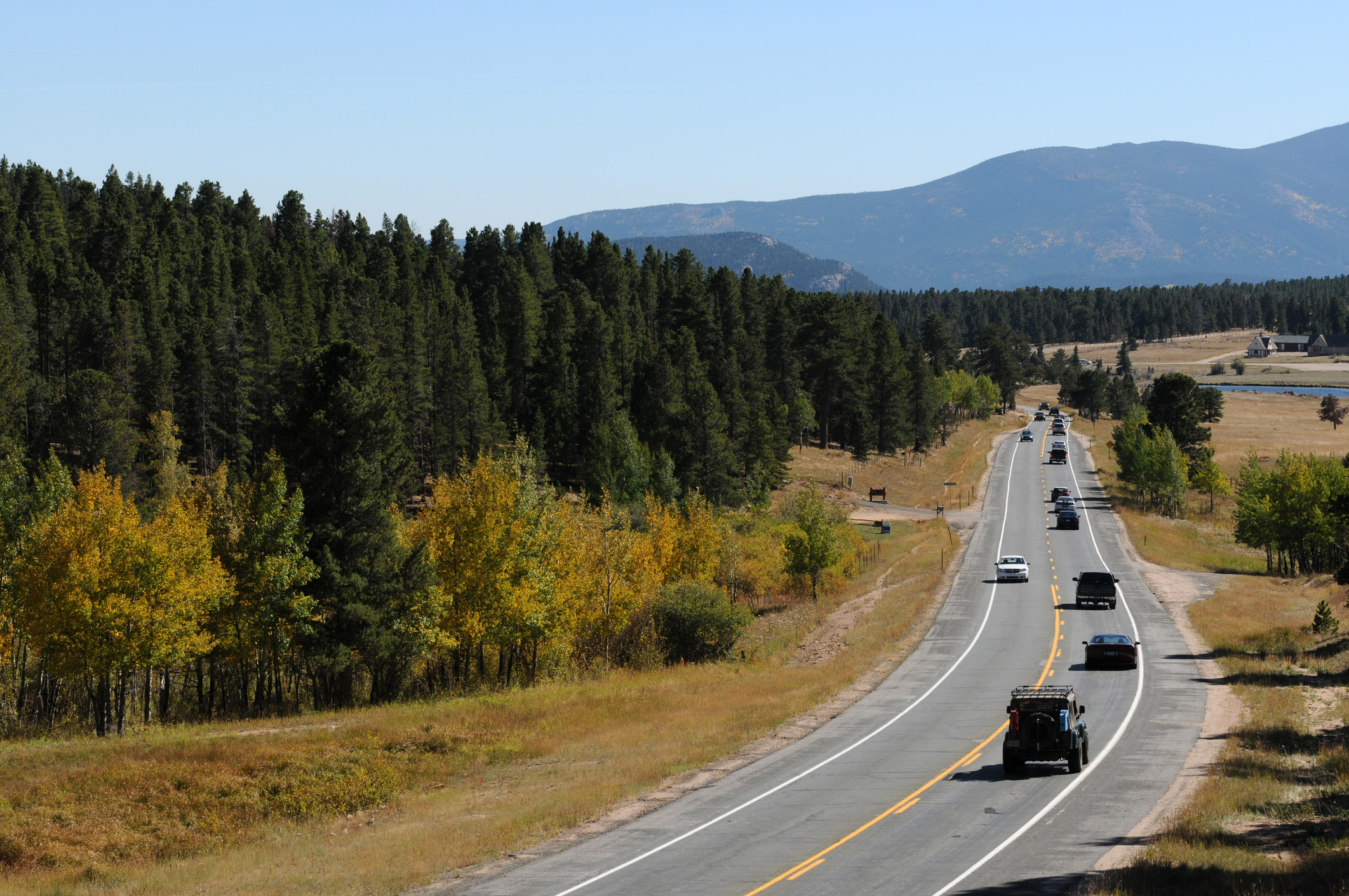 Peak to Peak Scenic Highway Colorado