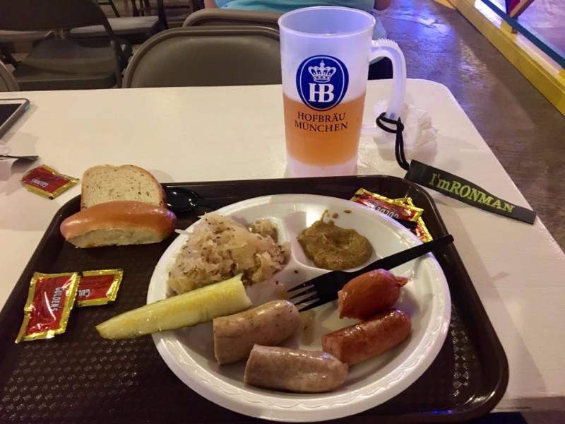 Bratwurst, Weisswurst, Knockwurst, and more at Helen Festhalle