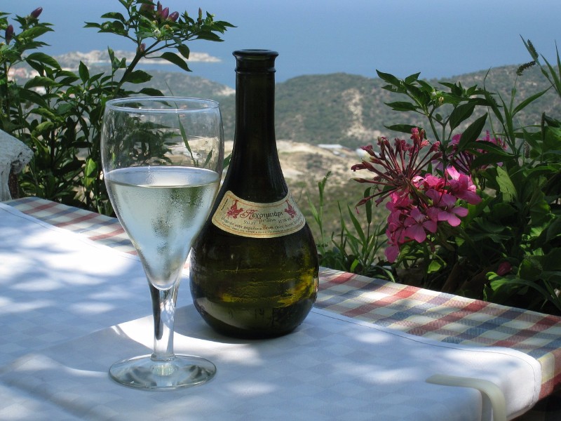 Retsina wine, Greece