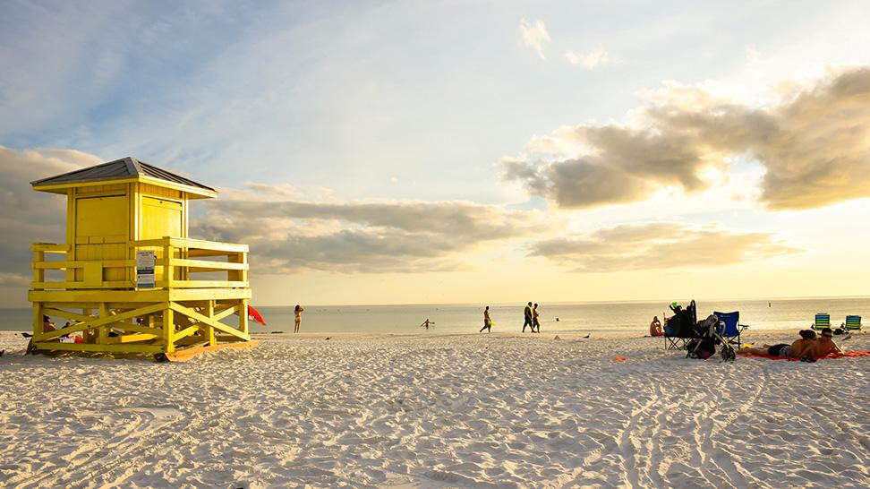 Sunset on Siesta Key Beach