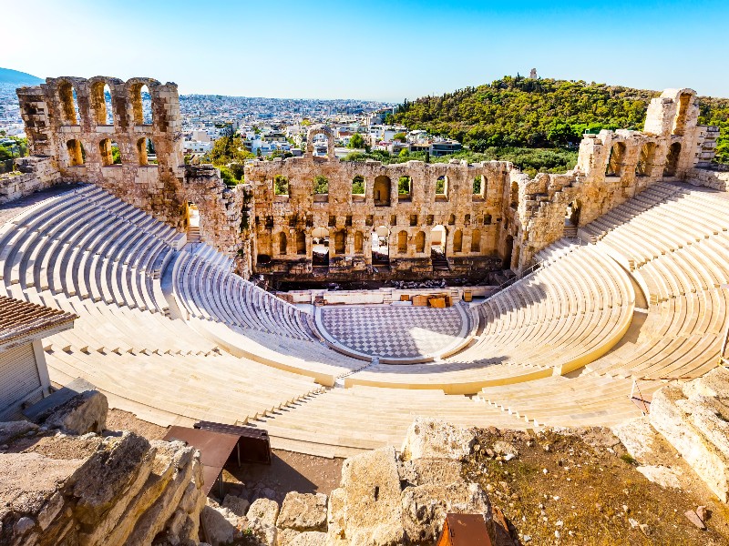 Acropolis amphitheater, Athens