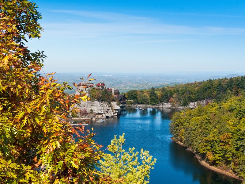 Mohonk Lake near New Paltz