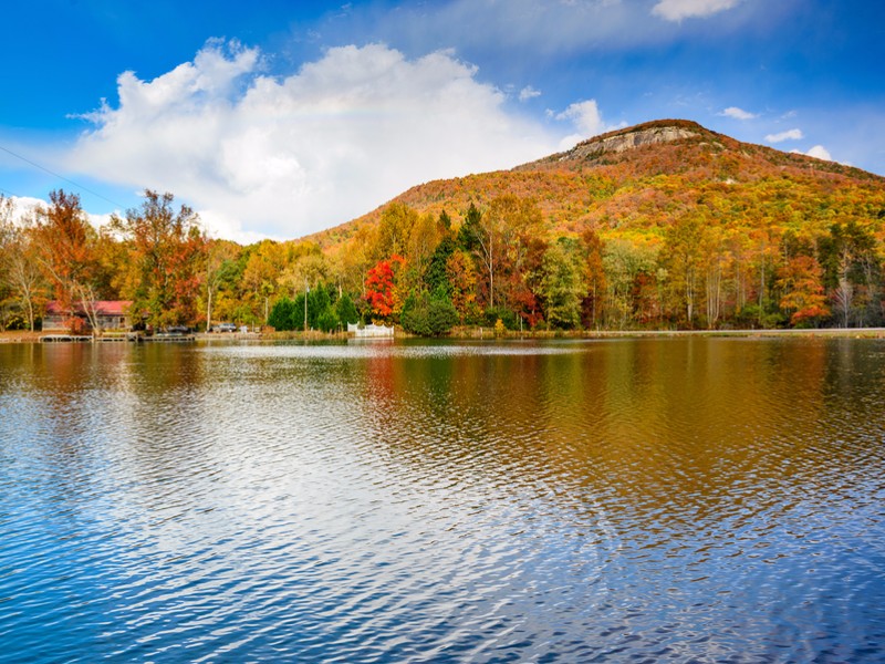 Yonah Mountain in North Georgia