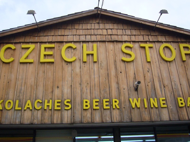 Front of Czech Stop