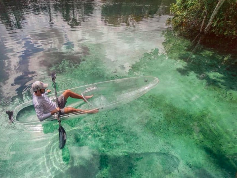 These Clear Kayaks Provide An Unforgettable Florida Adventure Trips To Discover