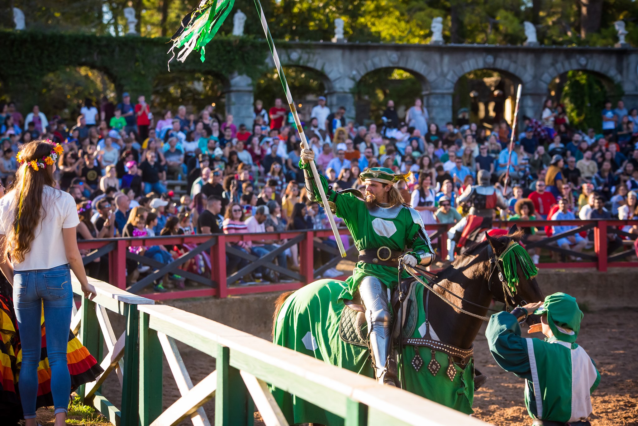 Jousting at the Texas Renaissance Festival