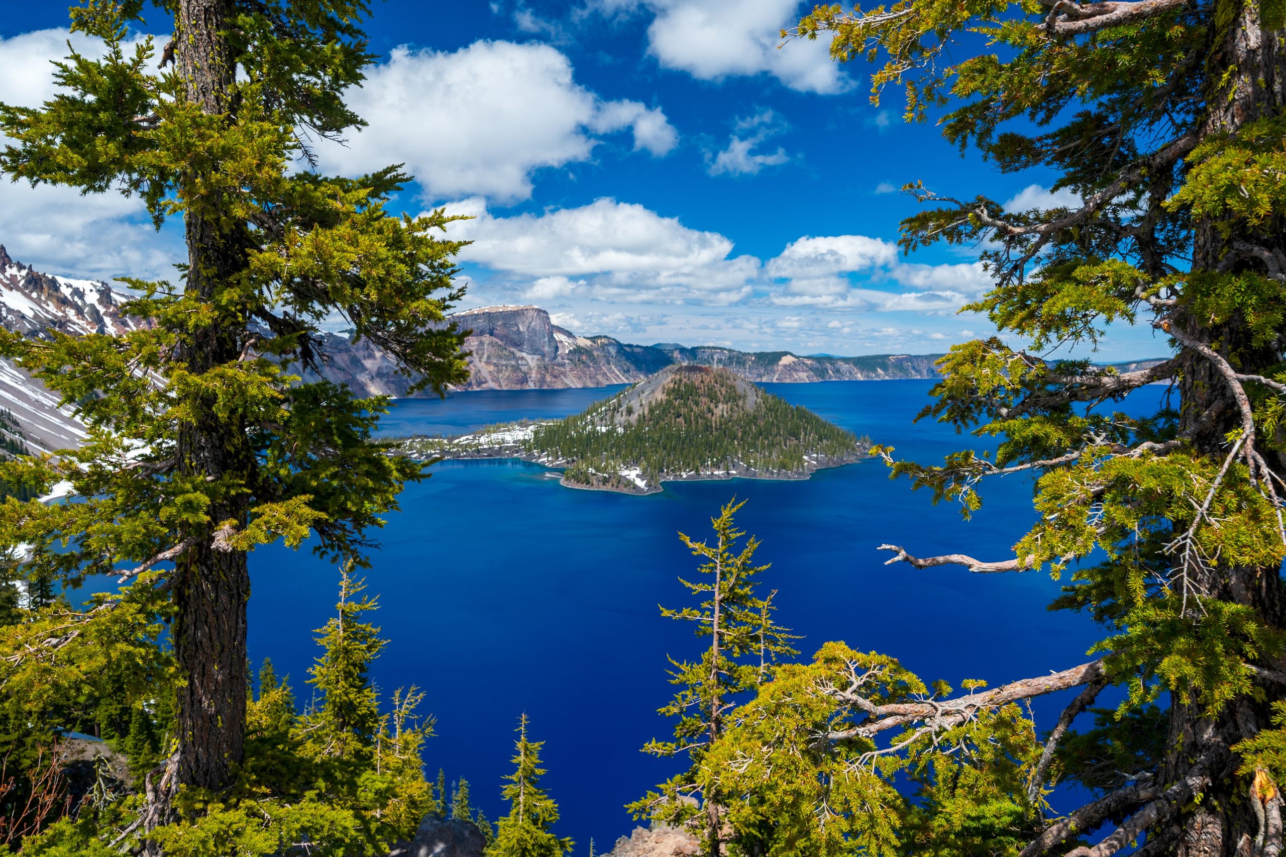 Stunning view on Crater Lake