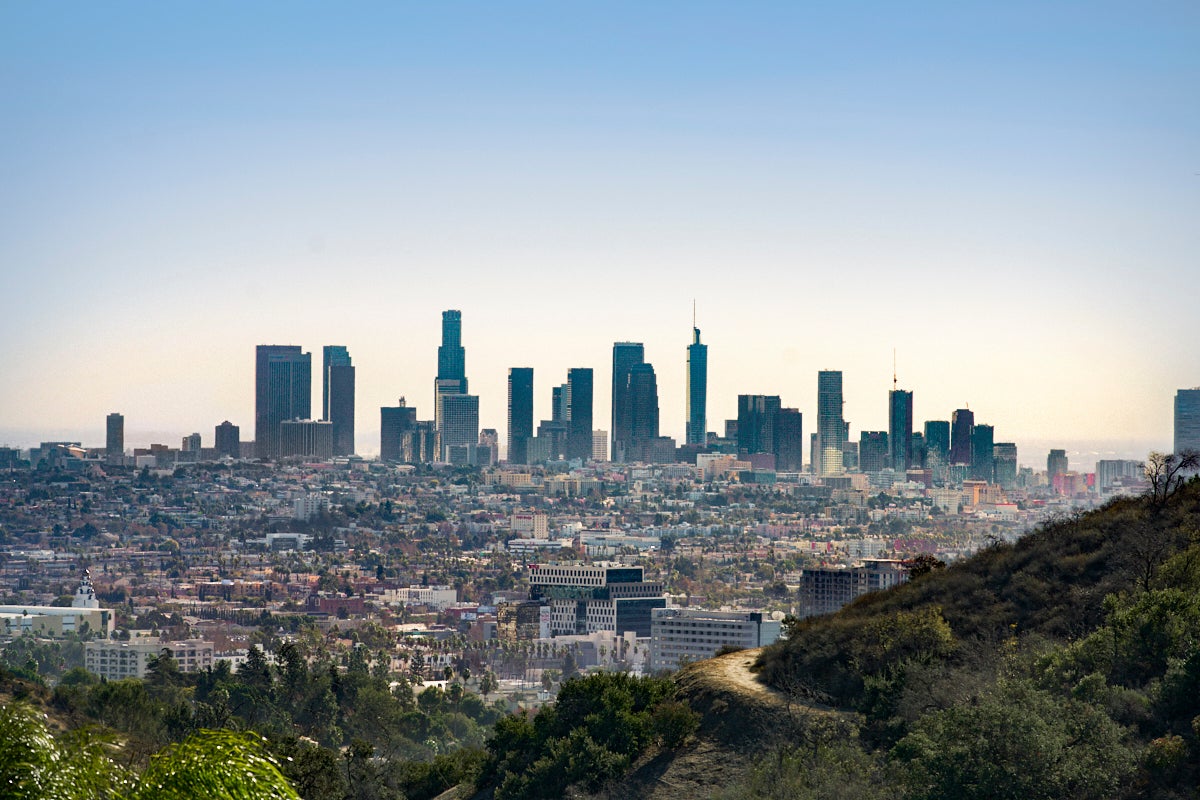 Downtown Los Angeles skyline 