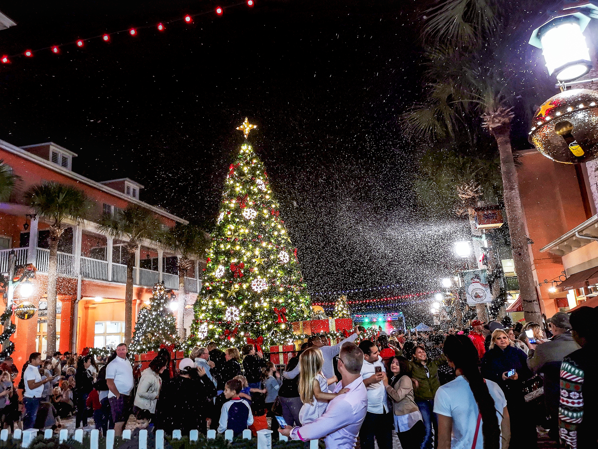 Now Snowing in Celebration, Florida