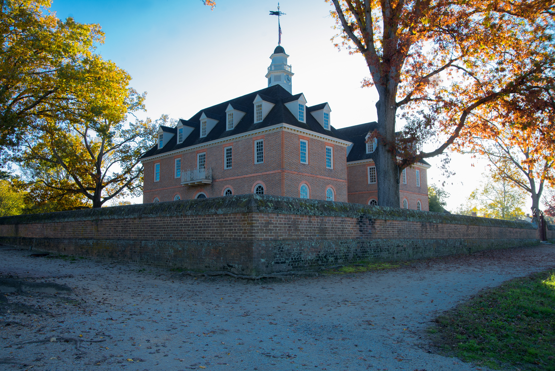 Governor's Palace in Williamsburg, Virginia