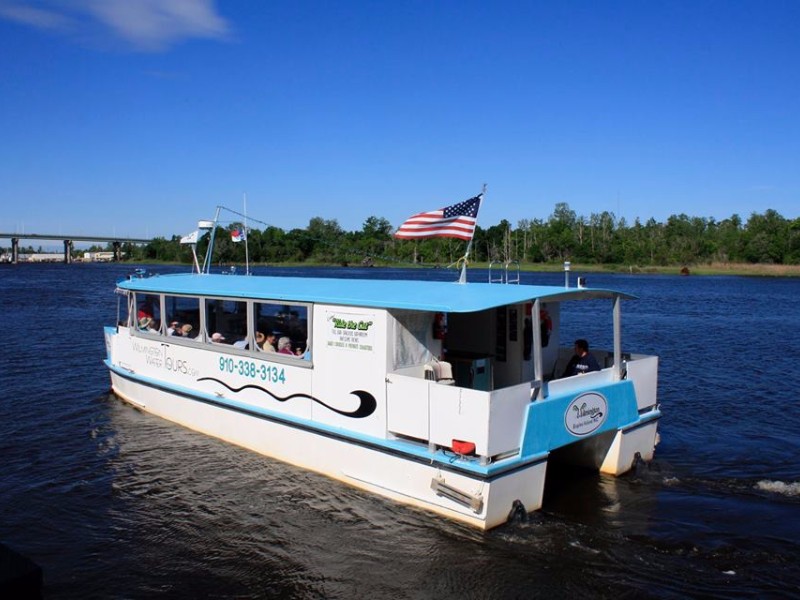 Cruise along the Cape Fear River on a Wilmington Water Tour