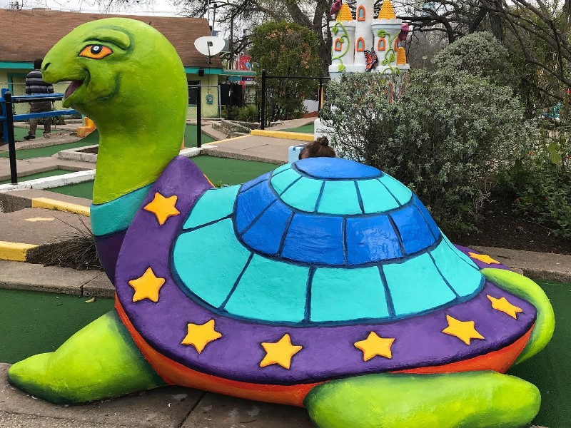 Peter Pan Mini Golf, Austin