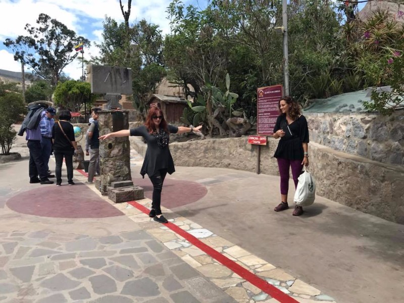 Walking the Equator Line, Ecuador