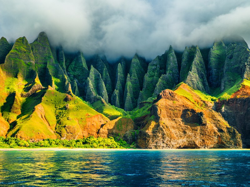 Na Pali coast, Kauai, Hawaii