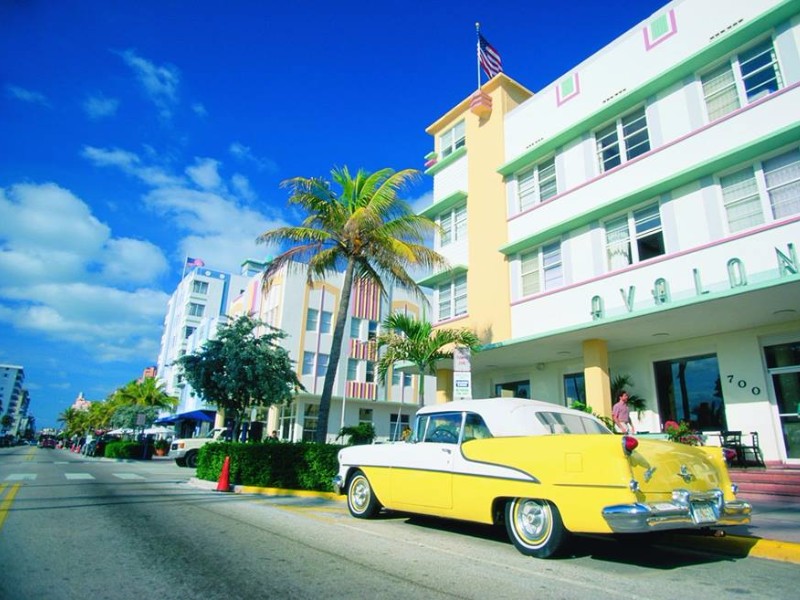 Art Deco buildings in Miami