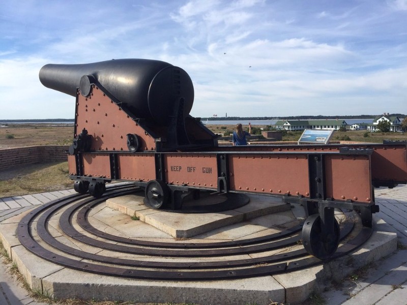 Cannon at Fort Pickens, Pensacola Beach