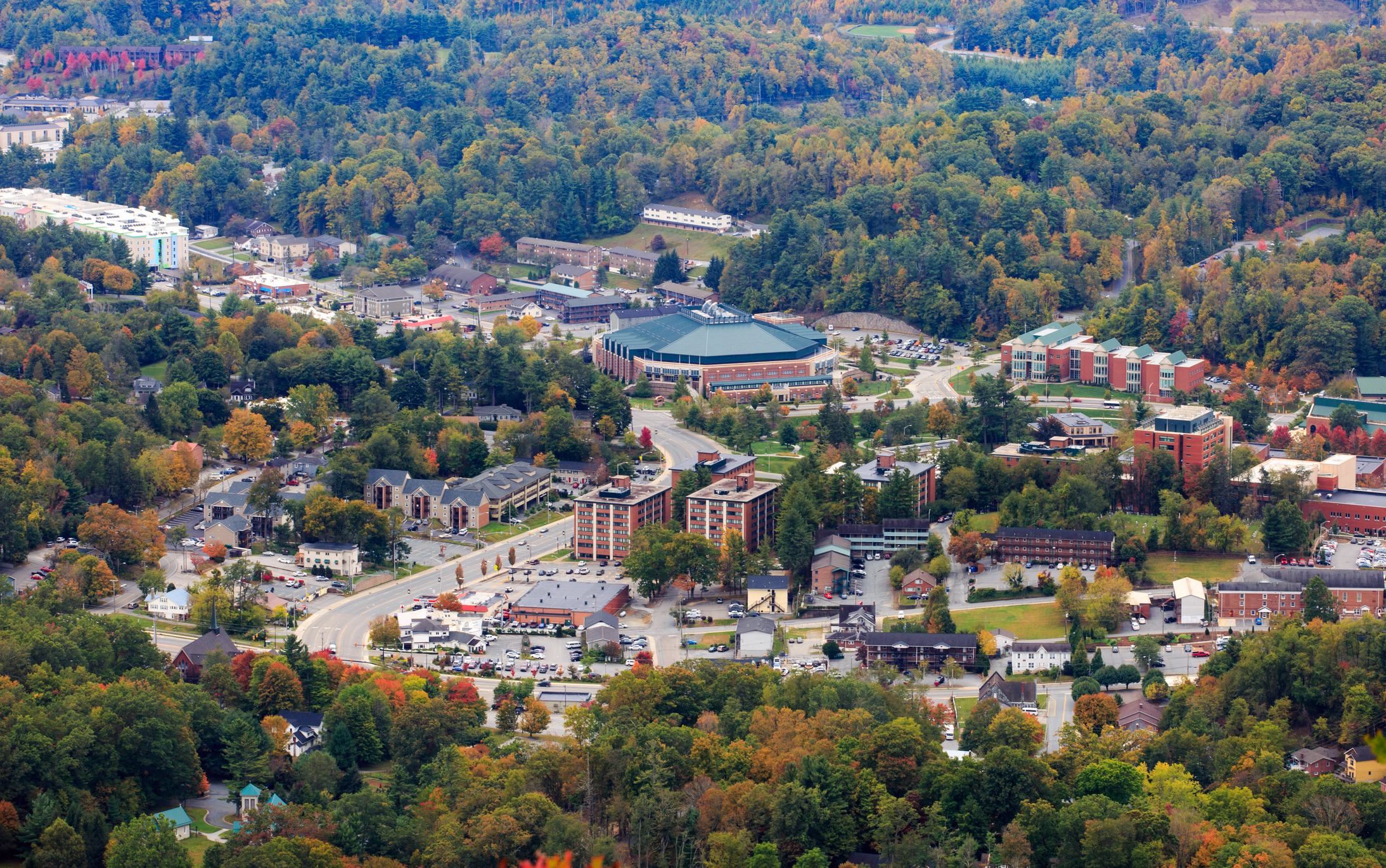 Downtown Boone, North Carolina