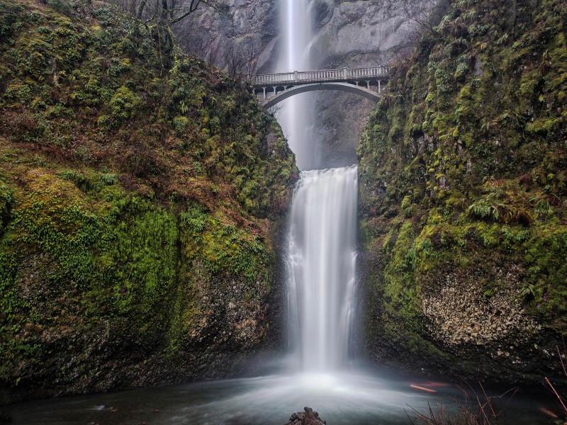 Beautiful Multnomah Falls